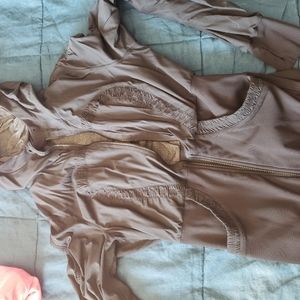 Lululemon reversible zip up sz 12 GUC